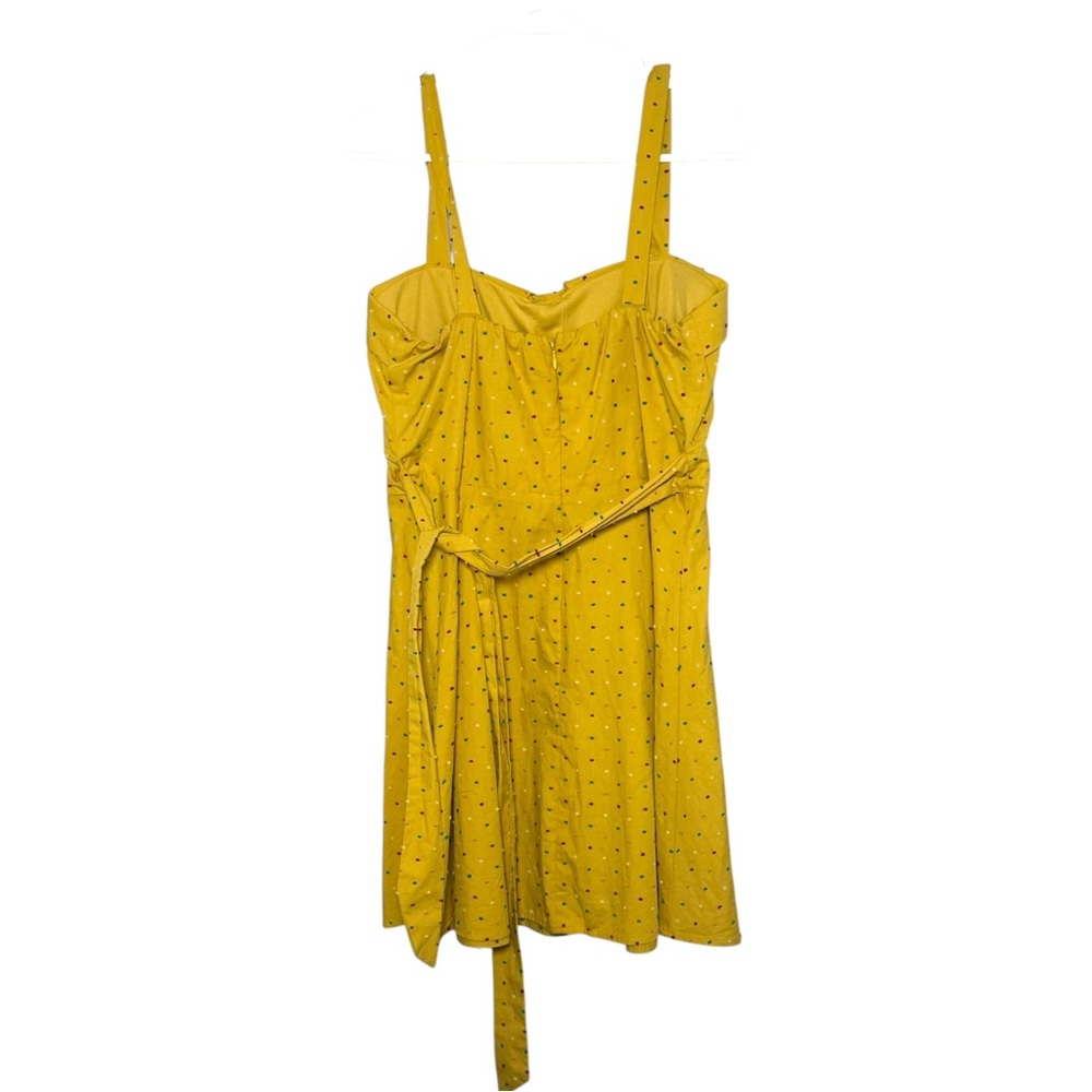 HeartSoul Yellow Dress with Polka Dots - Picture 3 of 7